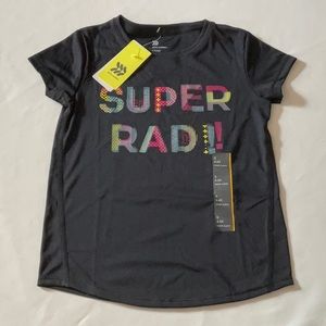 all in Motion toddler Girls Graphic tee size S 6/6X‎